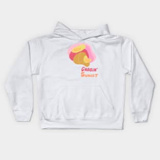 Chasin' Sunset Strawberry Kids Hoodie